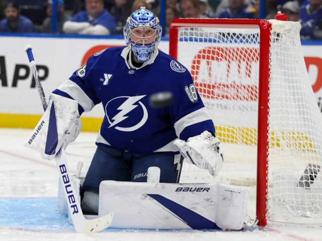 The Lightning aren’t doing a good enough job of protecting Andrei Vasilevskiy