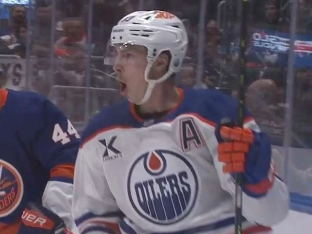 Oilers’ Nugent-Hopkins picks top corner for precision goal
