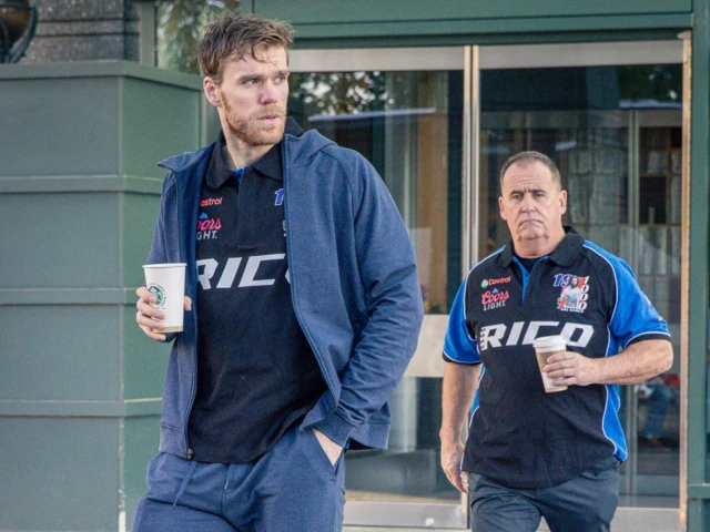 Edmonton Oilers players celebrate Henrique's 1,000th game with hilarious NASCAR-themed shirts