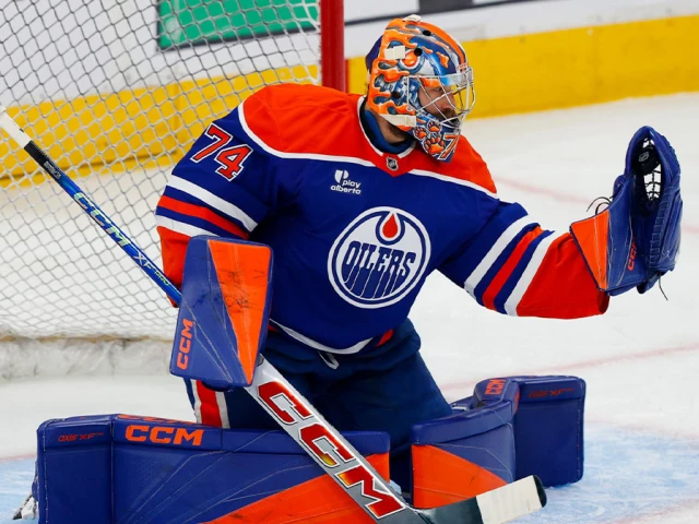 Oilers celebrate Stuart Skinner’s big milestone after thriller vs. Senators