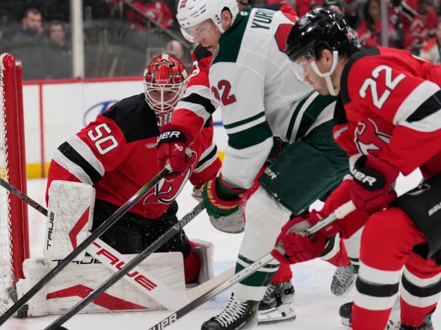 Daws makes 29 saves, Devils beat Wild for sixth straight victory