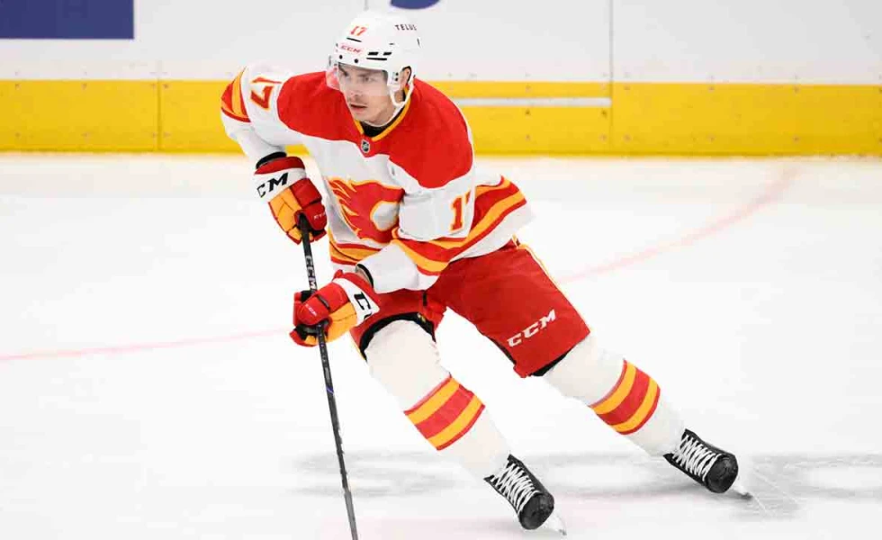 Flames’ Sharangovich returns to lineup vs. Jets, Kadri ‘totally good’