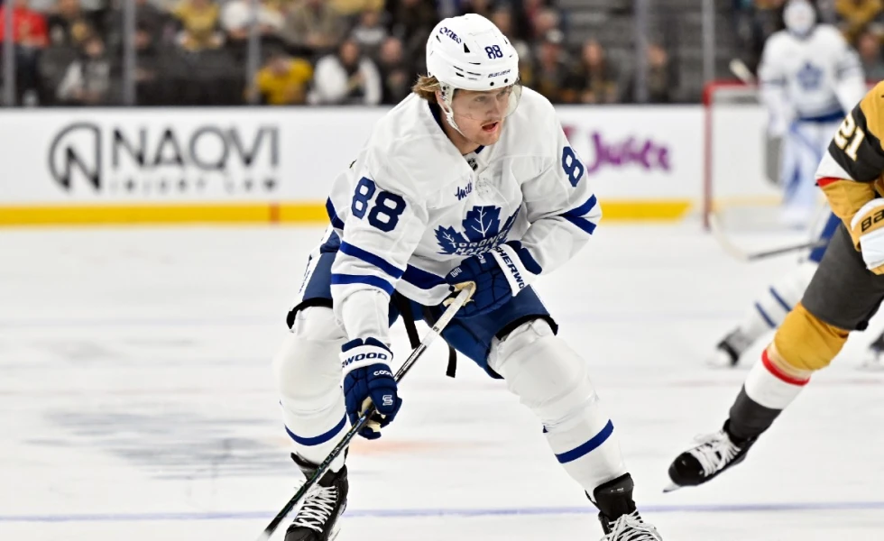 Maple Leafs’ Nylander out, Rielly in against Sabres
