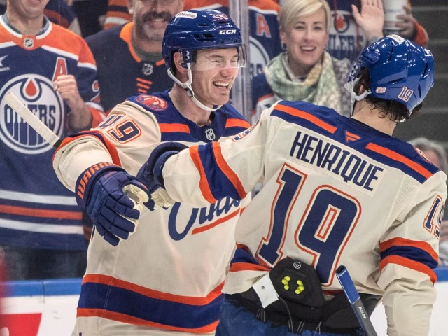 Oilers put their ‘work boots on’ and overwhelm Mammoth after ugly start