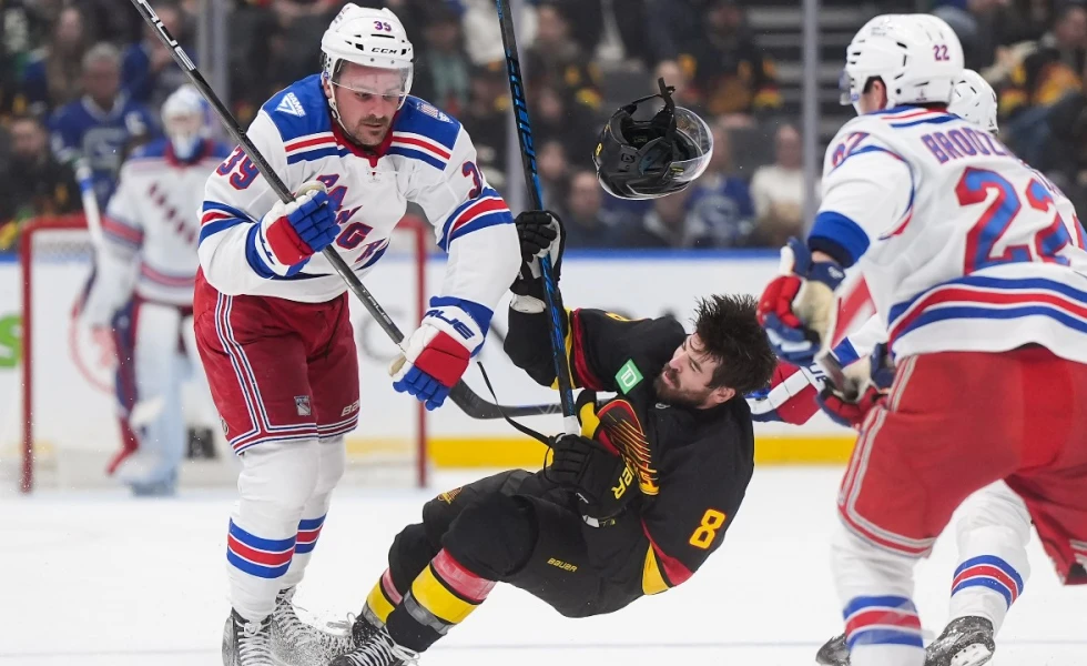 Canucks lose another player and another game as Miller’s Rangers shut them out