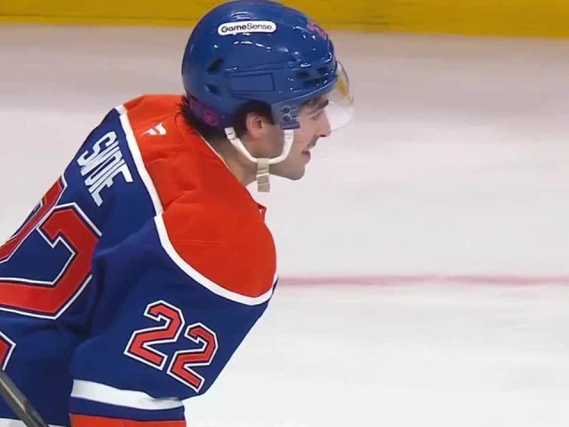 Oilers’ Savoie nets his first career NHL goal vs. Rangers