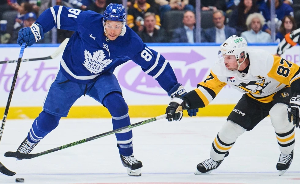 Maple Leafs erase three-goal deficit in the third period to stun Penguins