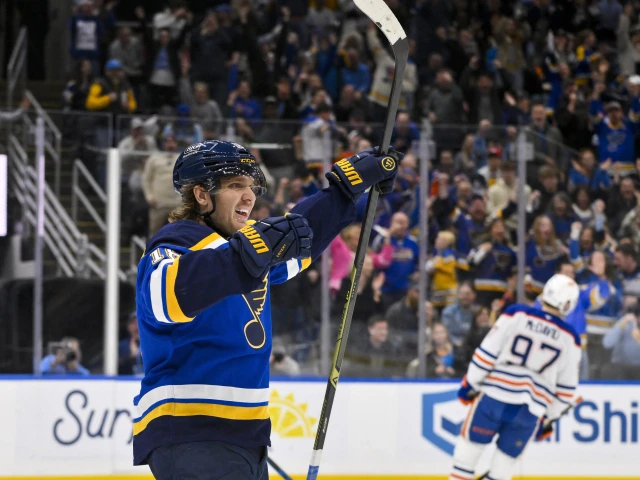 Oilers blow two-goal lead as Blues snap seven game losing streak: Recap, Highlights, and Reaction