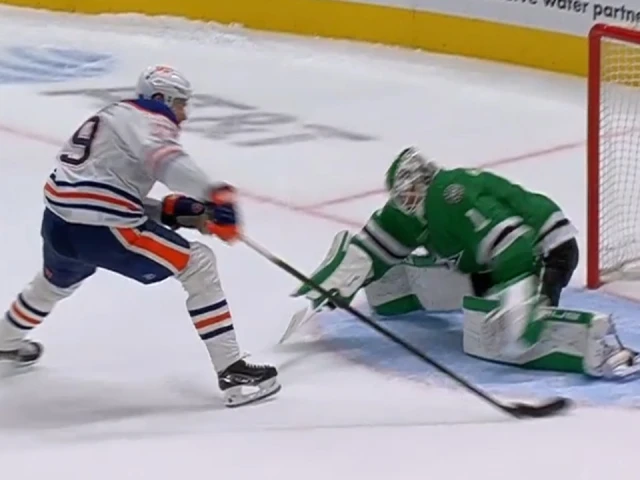 Oilers’ Draisaitl pulls off one-handed move in shootout vs. Stars