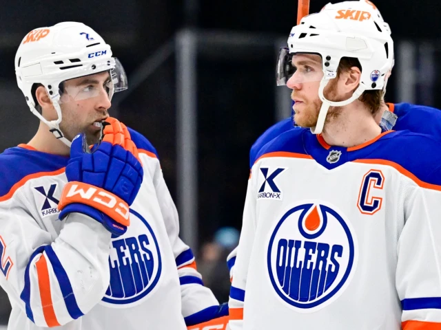 McDavid explains his tense talk with Edmonton Oilers teammate at practice