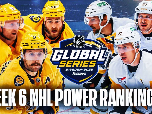 ClutchPoints’ NHL Power Rankings, Week 6: Pens, Preds square off in Sweden