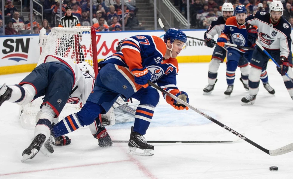 Roslovic caps Oilers’ late comeback with OT winner against Blue Jackets