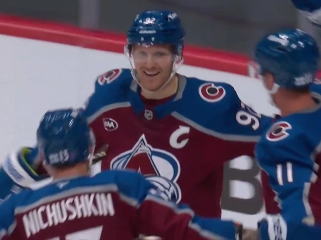 Avalanche’s Landeskog jams home first regular-season goal since 2022