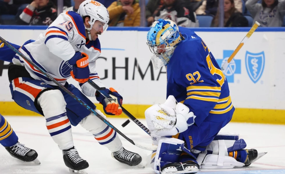 Ostlund, Ellis help last-place Sabres crush Oilers