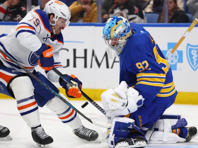 Ostlund, Ellis help last-place Sabres crush Oilers