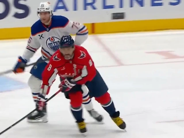 Capitals’ Ovechkin stays hot with nifty deflection vs. Oilers
