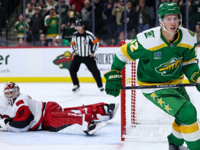 Wallstedt, Boldy carry surging Wild past Hurricanes in shootout