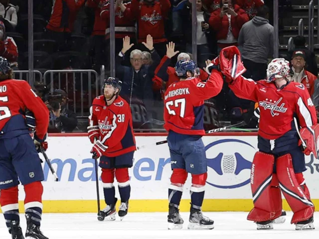 Capitals’ Logan Thompson gives Oilers flowers after ‘hardest’ win of 2025-26