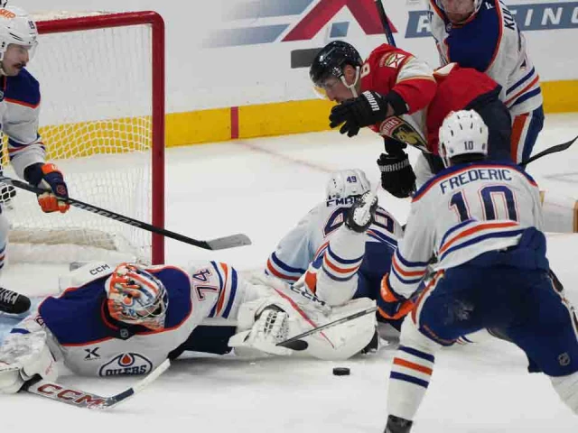 Skinner, Oilers bounce back against Panthers in Cup Final rematch