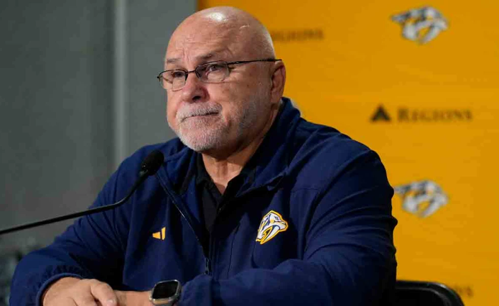 ‘I need more’: Predators GM Trotz pinpoints players, not coach, for struggles