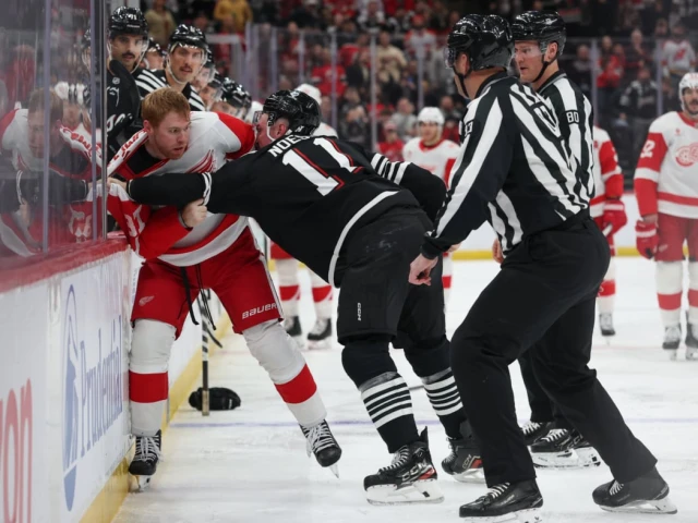 Devils Avoid Catastrophe, Win Physical Tilt vs. Red Wings