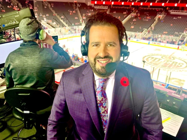 Beloved broadcaster Jack Michaels lost his voice in middle of Edmonton Oilers game