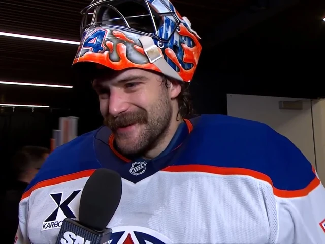 ‘Fighting for each other’: Skinner credits Oilers’ effort in shutout win