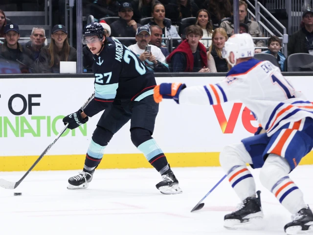 Oilers notebook: Kraken’s Mason Marchment out for Thursday rematch, Nugent-Hopkins returns to top line