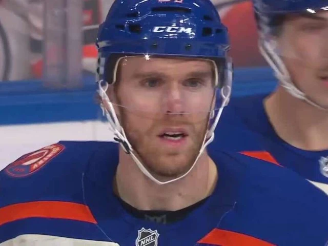 McDavid wires wrister top corner to tally opening goal