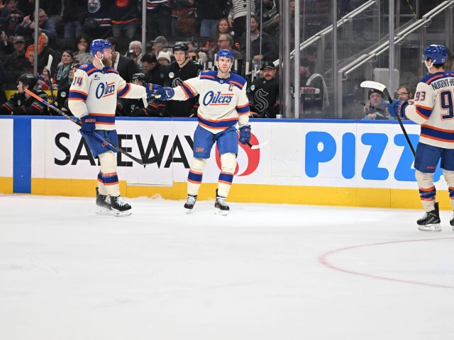 Connor McDavid’s hat trick, Ryan Nugent-Hopkins quietly solid, and Oilers getting more from Vasily Podkolzin