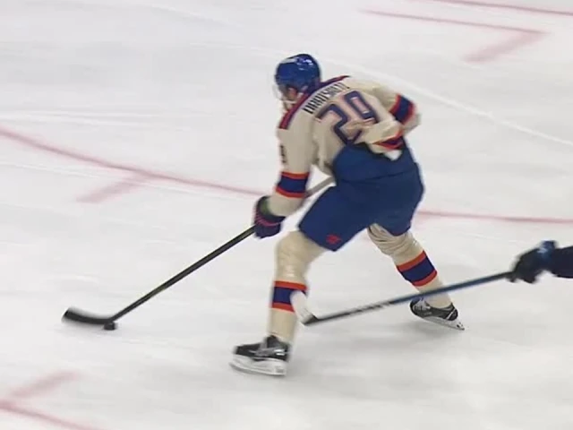 Oilers’ Draisaitl takes stretch pass and buries backhand for breakaway goal