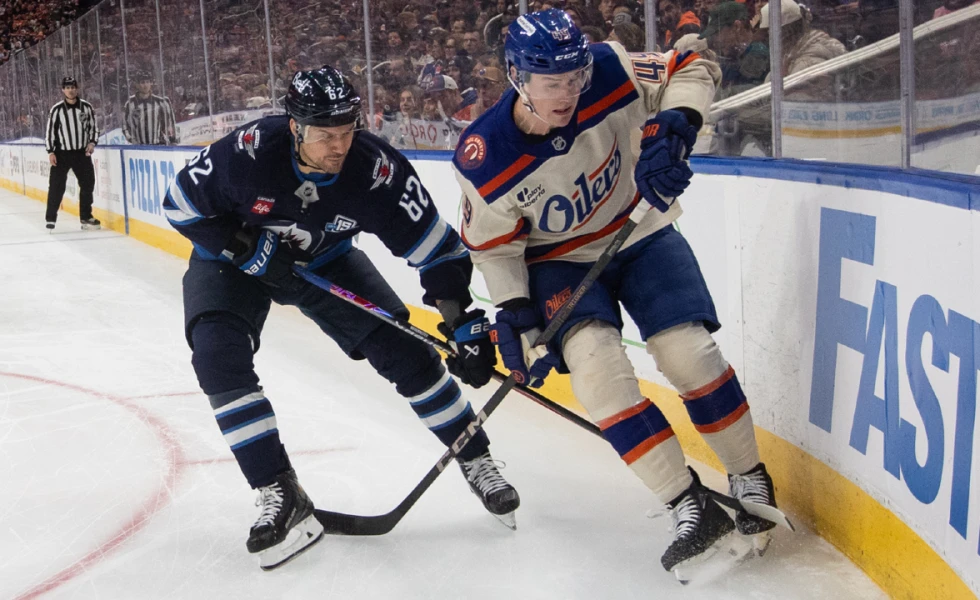 Four-goal first period spurs Oilers to win over Jets