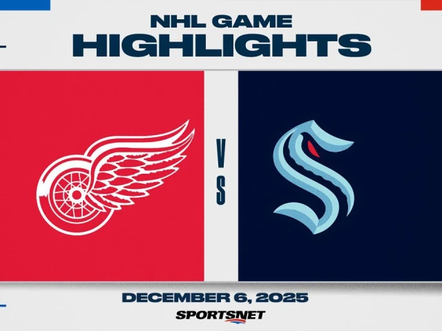 NHL Highlights: Red Wings 4, Kraken 3