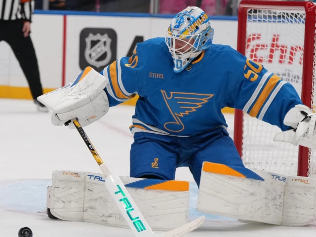 Blues goalie Binnington focused on his game with Olympic selection looming