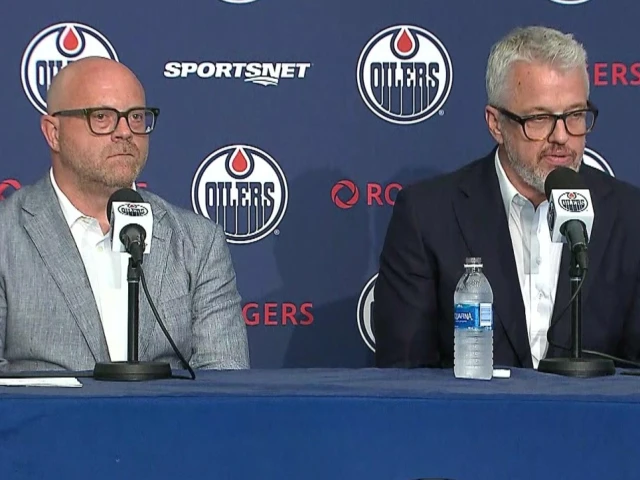 ‘We’re going to sit tight’: Oilers CEO Jeff Jackson talks trades, goaltending and a sense of urgency
