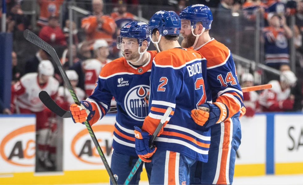 Oilers’ Hyman keeps Olympic dream alive with hat trick in win