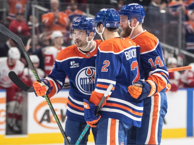 Oilers’ Hyman keeps Olympic dream alive with hat trick in win