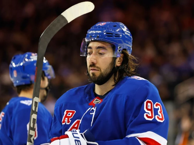 Rangers’ Mika Zibanejad out against Ducks after missing meeting