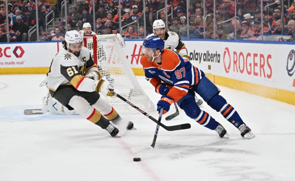 7 Observations: Golden Knights Push Falls Short Against Oilers