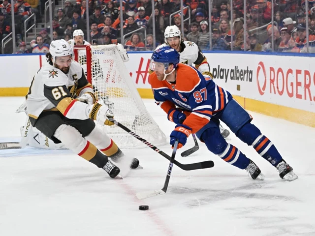 7 Observations: Golden Knights Push Falls Short Against Oilers