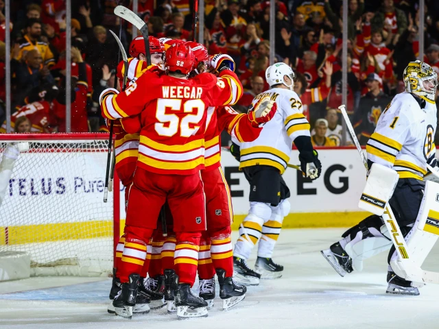 Pre-Scout: Bruins desperate for victory on sluggish streak, but play improved vs Calgary