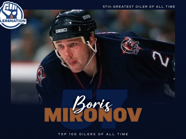 Top 100 Oilers: No. 57 — Boris Mironov