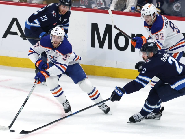 Scenes From Morning Skate: Oilers look to extend Jets misery, but can’t take them lightly