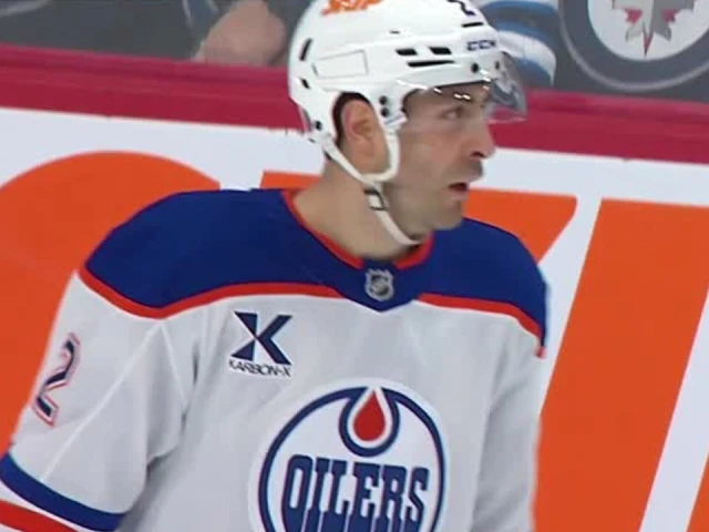Oilers’ Bouchard goes upstairs with wrister for go-ahead goal vs. Jets