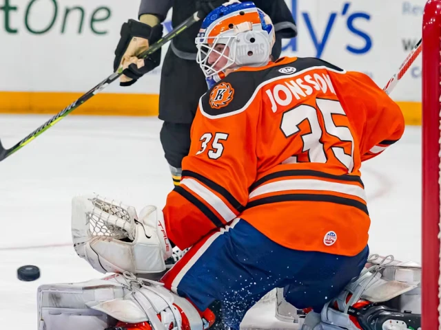Top Oilers goaltending prospect Samuel Jonsson named to ECHL All-Star Game