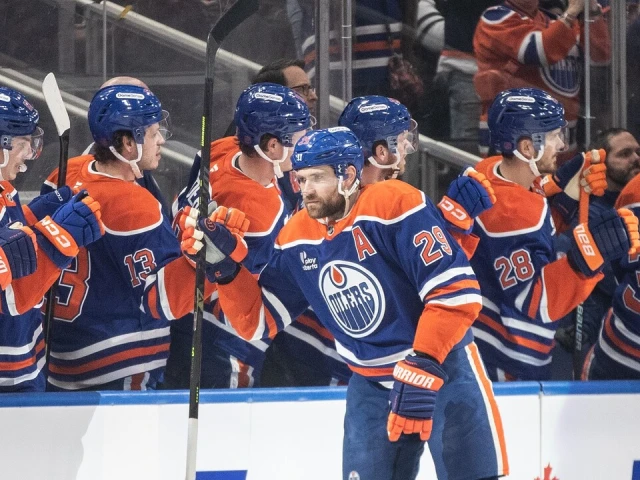 Oilers’ Draisaitl rips home one-timer for second of the night