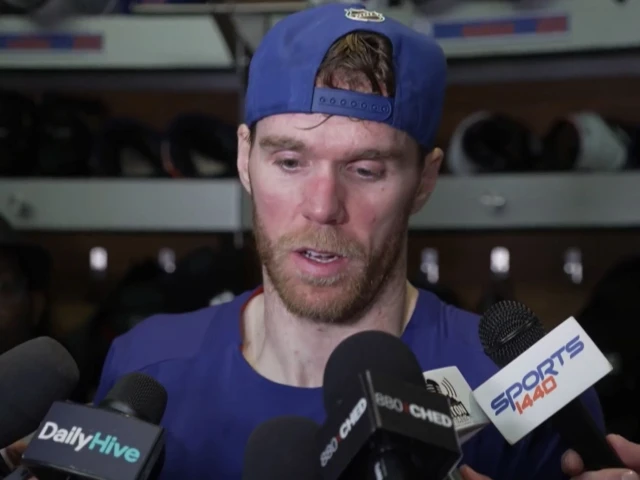 McDavid shares thoughts on disallowed Edmonton Oilers OT goal
