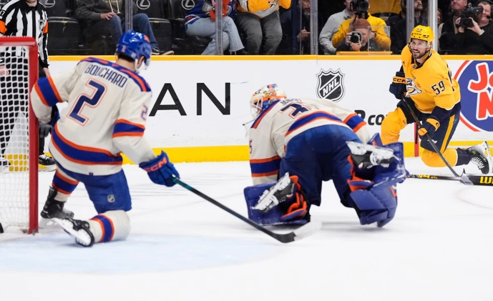 Oilers fall to Josi, Predators in OT