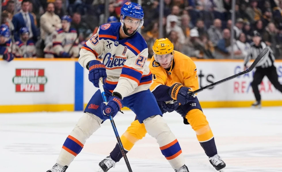 Unforced errors hurt Oilers in rare loss to Predators