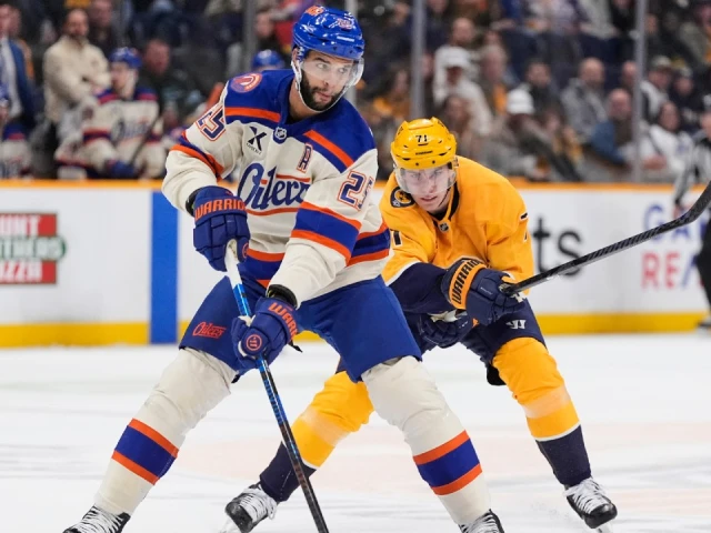 Unforced errors hurt Oilers in rare loss to Predators